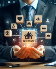 man-holds-card-that-says-insurance-it